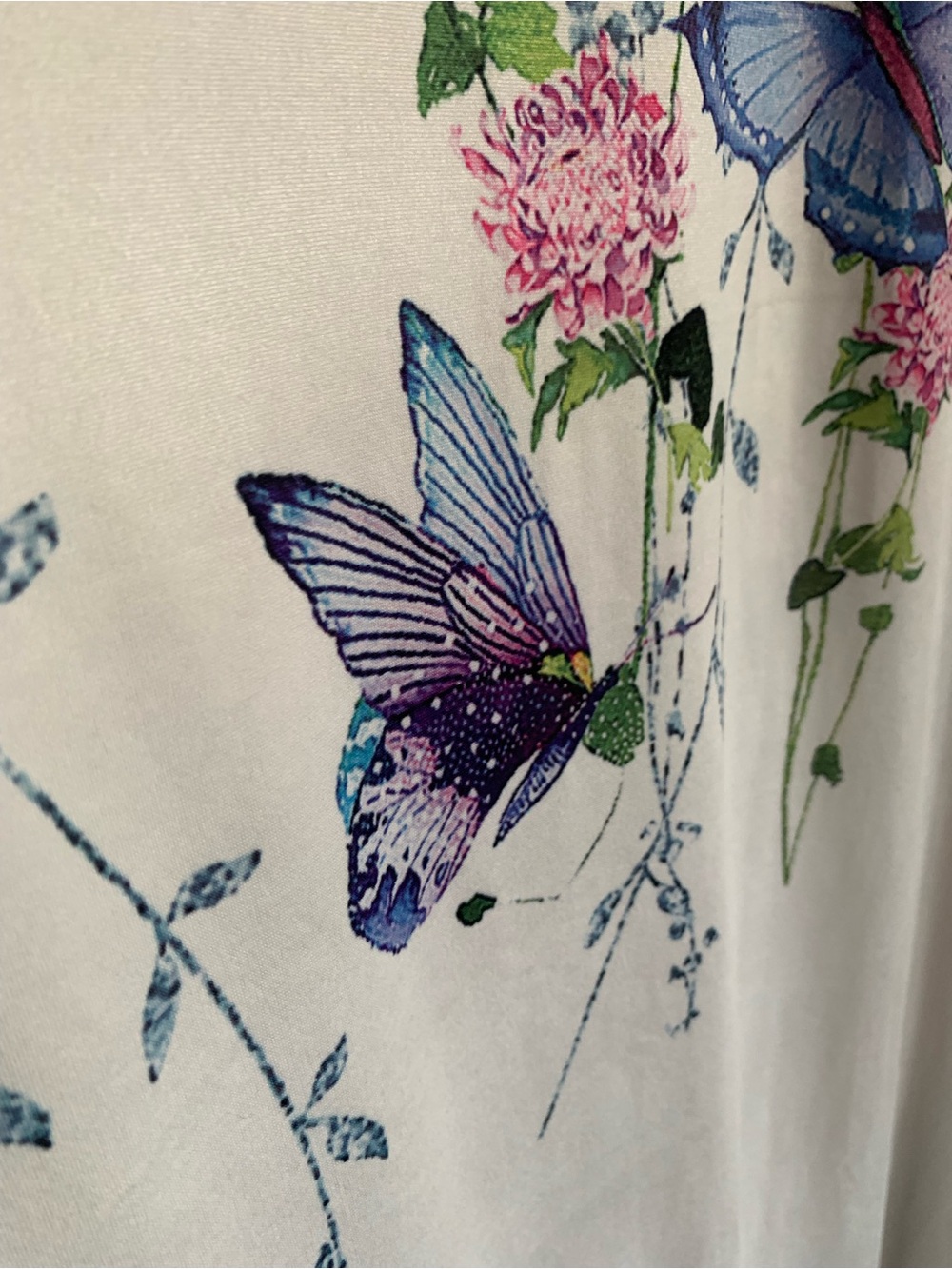 🦋Butterfly Maxi Dress Sundress — White Unbranded NWOT Never Worn - Picture 9 of 9